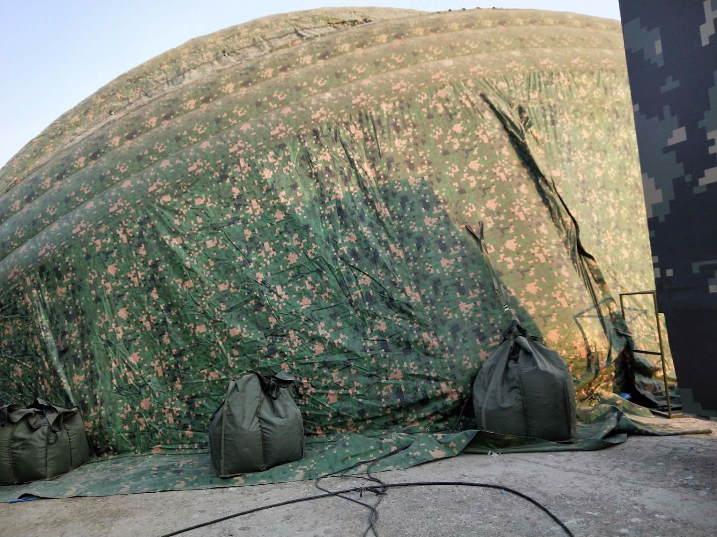 吉木萨尔军用充气帐篷